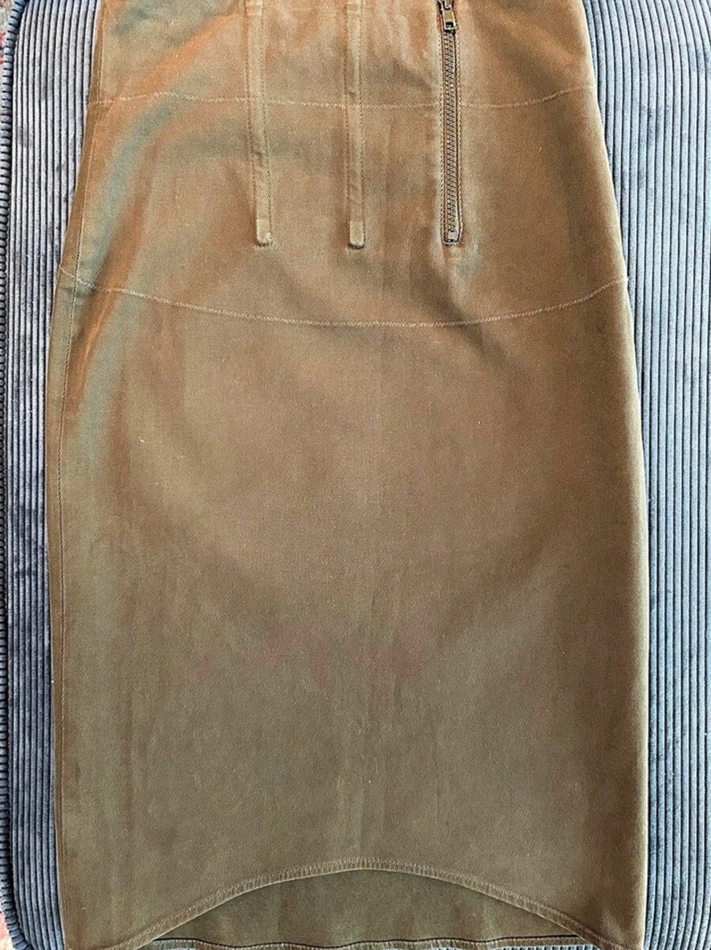 Acne Mini Skirt Brown Size 34